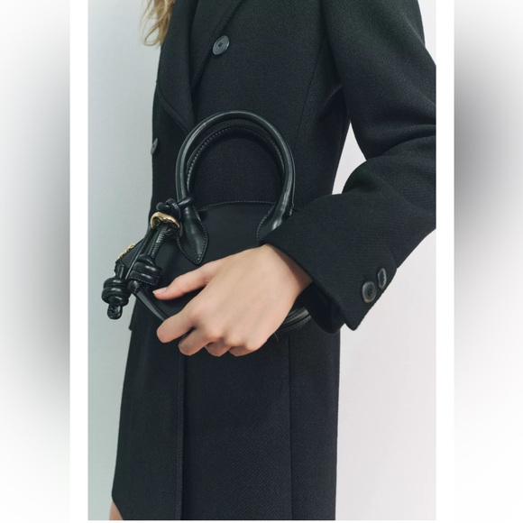 BNWT Zara double handle city bag - Picture 4 of 6